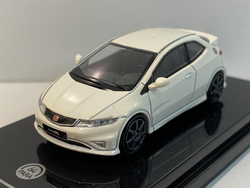 honda civic type r champion white fn2 euro 1:64 scale paragon 55392l