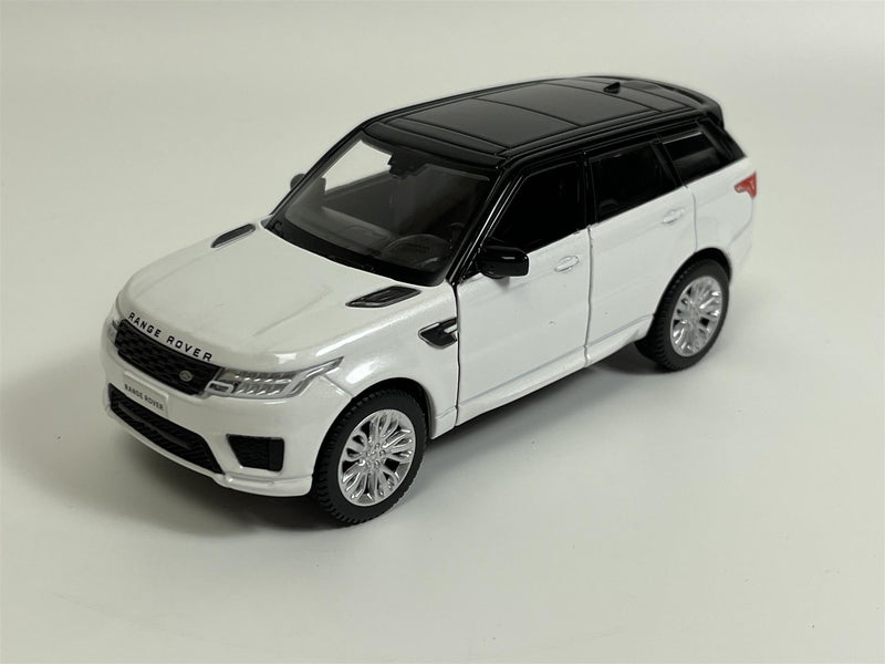 Range Rover Sport White LHD 1:36 Scale Pull & Go Tayumo 36100015