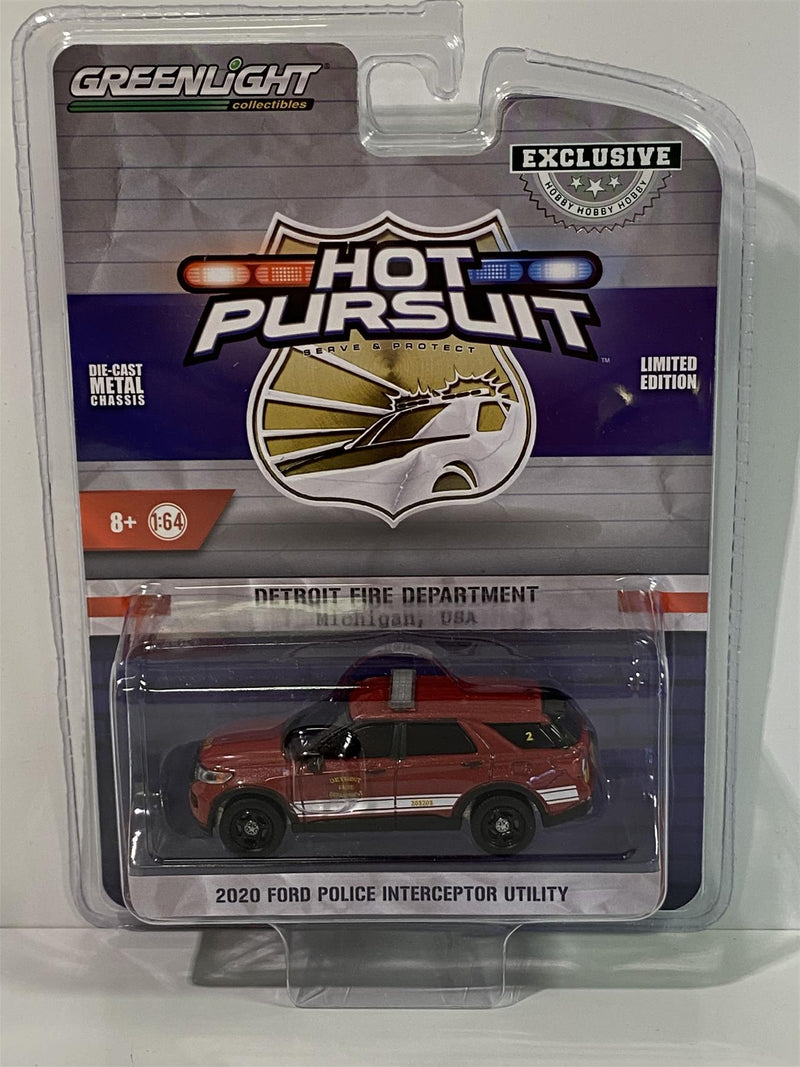 2020 ford police interceptor utility 1:64 scale greenlight 30257