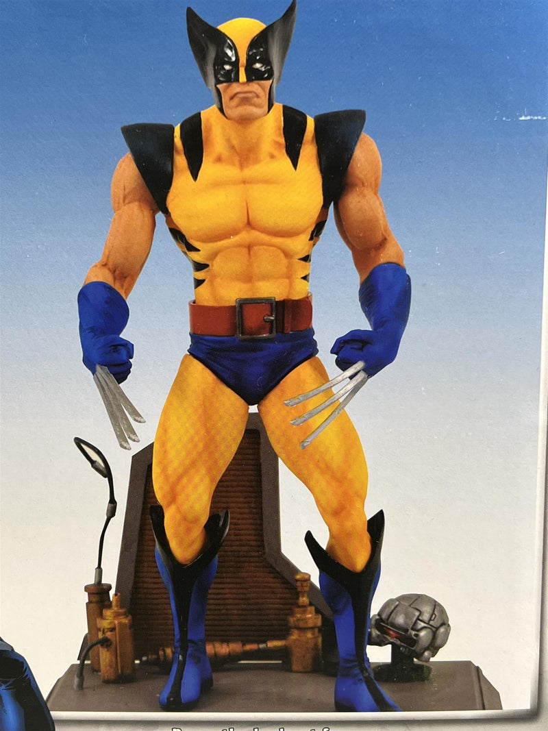 wolverine marvel select 6 inch pvc diorama figure marvel select 10846