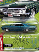 Custom Lowriders 1966  Chevy Impala SS 1:64 Scale AutoWorld CP7740