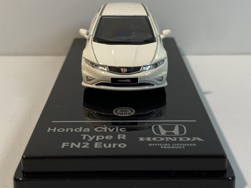 honda civic type r champion white fn2 euro 1:64 scale paragon 55392l