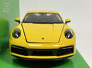 Porsche 911 Carrera 4S Yellow 1:24 Welly 24099W