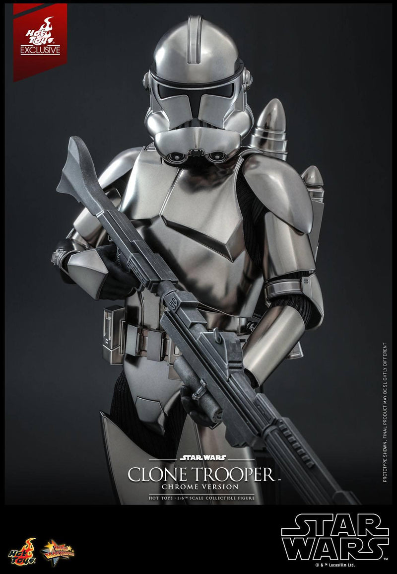 Star Wars Clone Trooper Chrome Version 1:6 Scale Hot Toys 910741