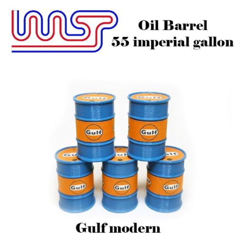 gulf modern 5 x barrel drum 1:32 scale slot car track scenery wasp 55