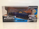 fast & furious brians nissan gt-r r35 blue metallic jada 97036 scale 1:24