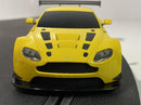 aston martin vantage gt3 yellow scalextric 1:32 scale unboxed new