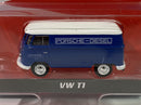 vw t1 porsche blue white schuco european classics 1:64 4800
