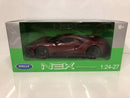 ford gt metallic red 1:24-27 scale welly 24082 new boxed