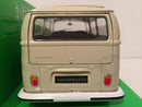 vw bus t2 1972 beige welly 22472be new 1:24 scale