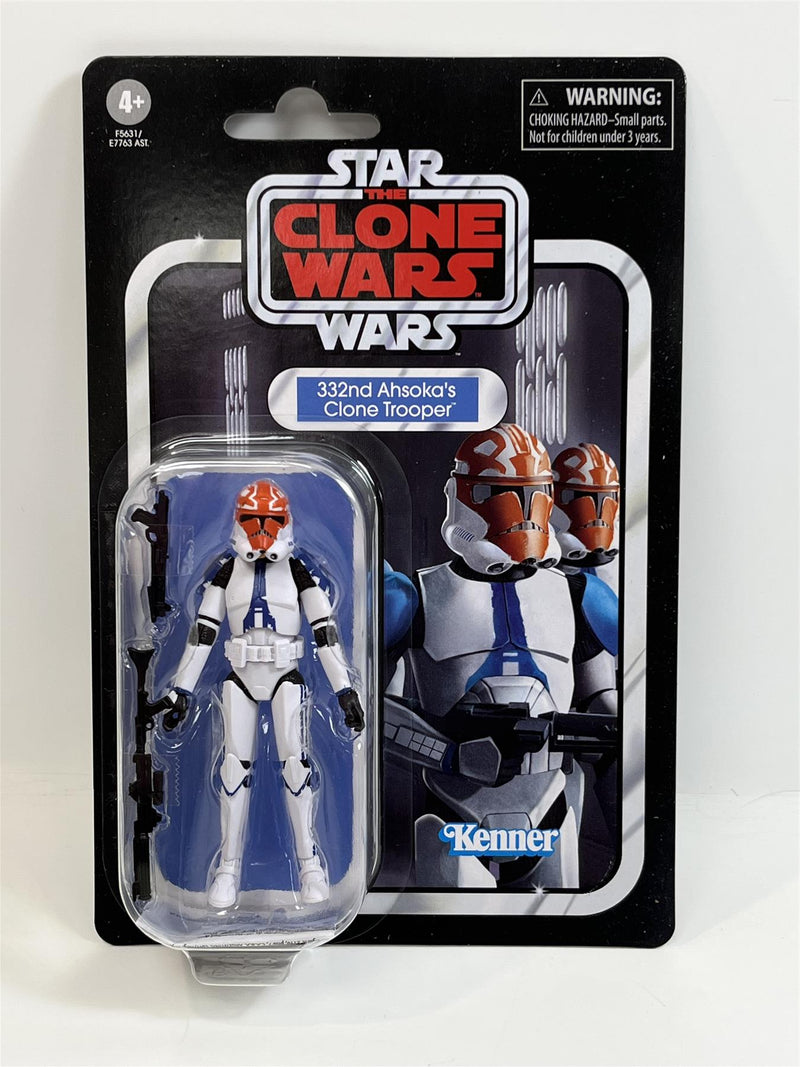 star wars the clone wars 332nd ahsokas clone trooper 3.75 inch hasbro f5631