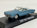 Thelma & Louise 1966 Ford Thunderbird Top Up Blue 1:43 Greenlight 86619