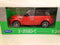 range rover sport red/orange welly 24059 new 1:24 scale