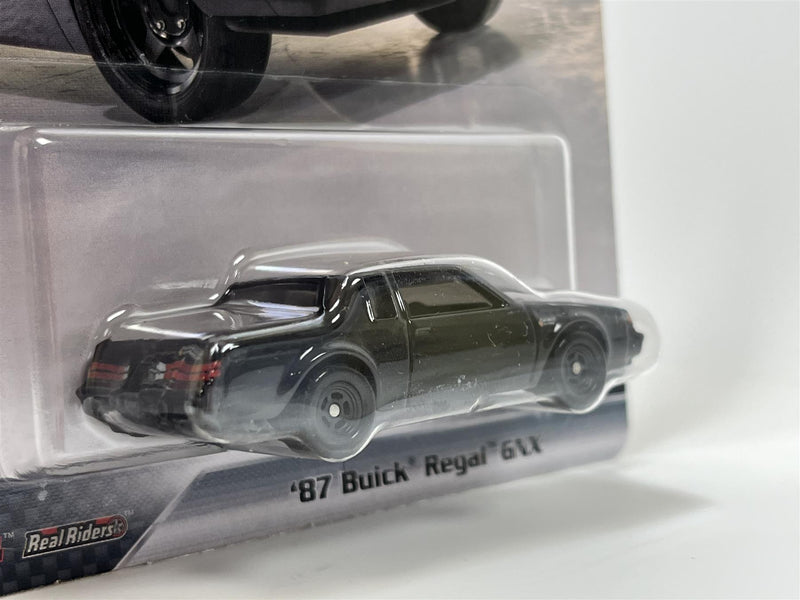 fast and furious 1987 buick regal gnx black hot wheels real riders hcp16