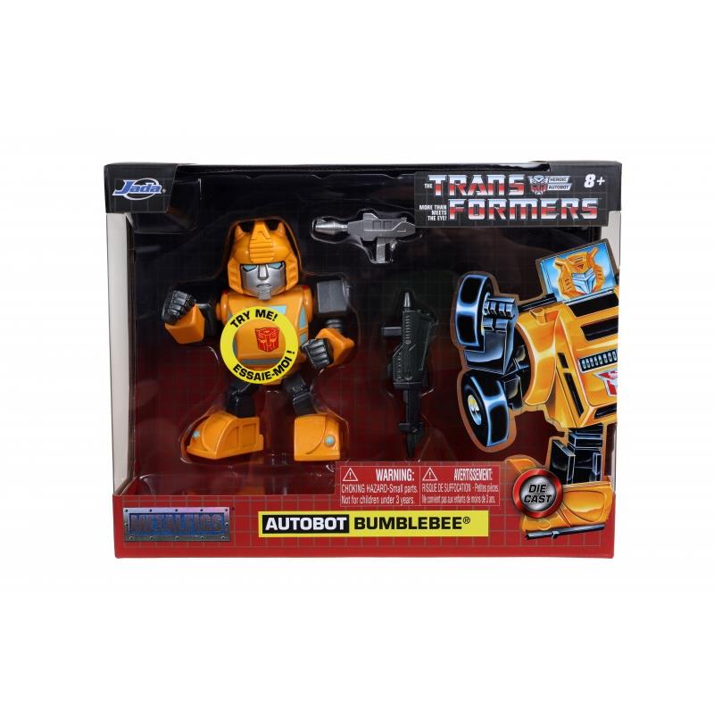 transformers autobot bumblebee 4 inch metal figure jada 31399