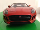jaguar f-type coupe orange 1:24 scale welly 24060o new