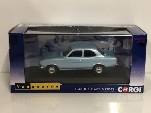 corgi va09524 ford escort mk1 twin cam blue mink limited ed 1:43 scale