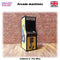 arcade machine pac man 1:32 track side scenery pub bar game retro wasp