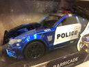 transformers 5 barricade blue police 1:32 scale jada 98394