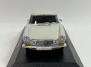 peugeot 404 coupe 1962 white 1:43 scale maxichamps 940112920