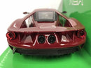 ford gt metallic red 1:24-27 scale welly 24082 new boxed