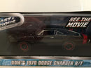 fast and furious doms 1970 dodge charger r/t off road greenlight