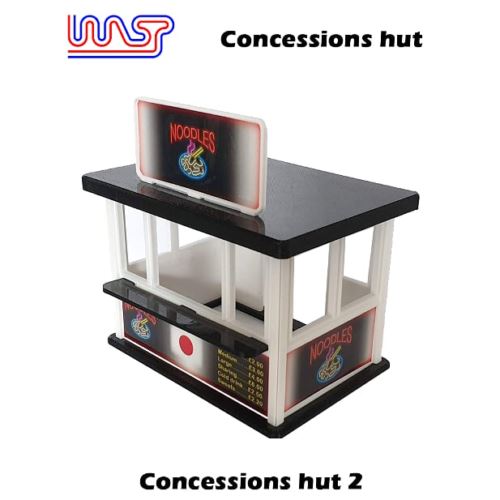 slot car scenery track side concessions hut no2 new 1:32 scale wasp