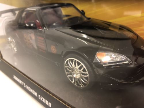 fast and furious 1995 johnnys honda s2000 black 1:24 scale jada 99541