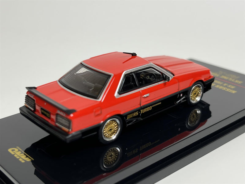 Nissan Skyline 2000 RS X Turbo DR30 Red Black  1:64 Scale Inno 64 IN64R30RED