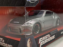 fast and furious nissan 370z silver black 1:32 scale jada 31852