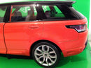 range rover sport red/orange welly 24059 new 1:24 scale