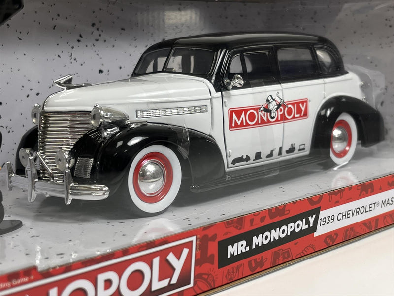 Mr Monopoly 1939 Chevrolet Master Deluxe 1:24 Jada 253255048