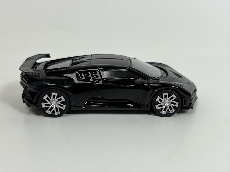 Bugatti Centodieci Black LHD 1:64 Scale Mini GT MGT00466L