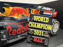 Max Verstappen 2021 World Champion Red Bull RB16B