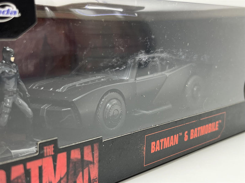 the batman batman figure and batmobile 13cm jada 253213008