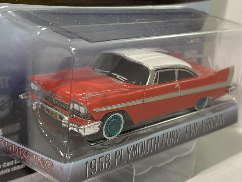 chase model 1958 plymouth fury evil version 1:64 greenlight 44840b