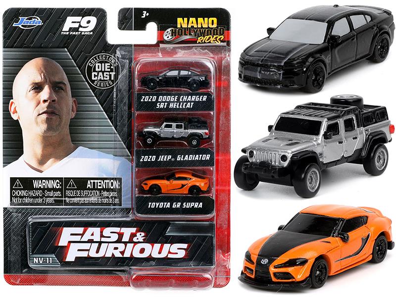 fast and furious 3 car nano set nv-11 jada 32481