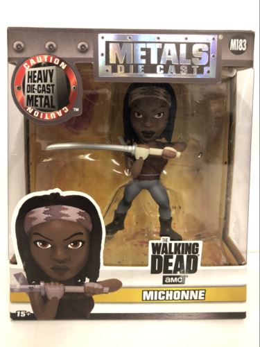 the walking dead michonne 4 inch diecast figure jada 97935 new