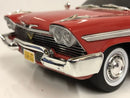 christine 1958 plymouth fury working lights 1:18 auto world awss102