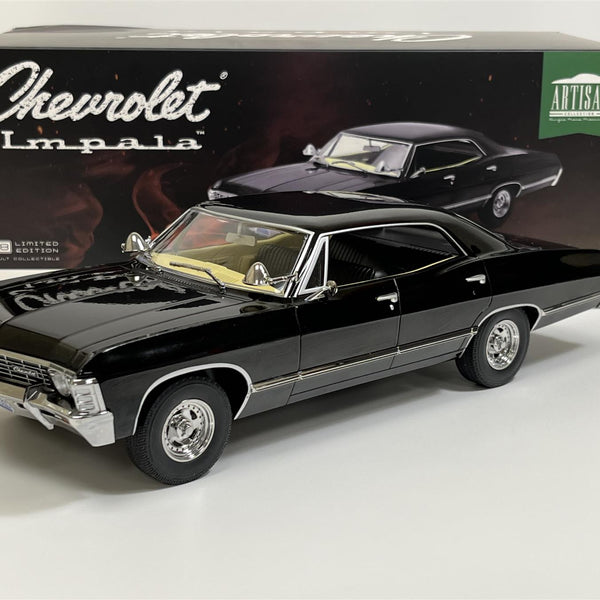 Supernatural Themed Chevrolet Impala Sport Sedan 1967 1:18