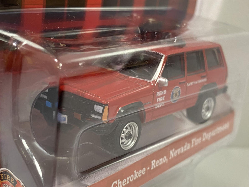 1990 jeep cherokee reno nevada fire department 1:64 greenlight 67010d