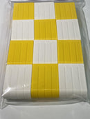 slot car track scenery yellow and white barriers x 12 1:32 scale new wasp