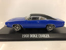 christine 1968 dennis guilders dodge charger blue 1:43 scale greenlight