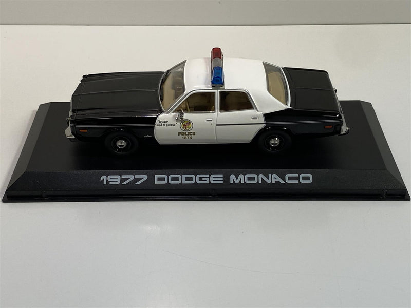 the terminator 1977 dodge monaco met police 1:43 greenlight 86534