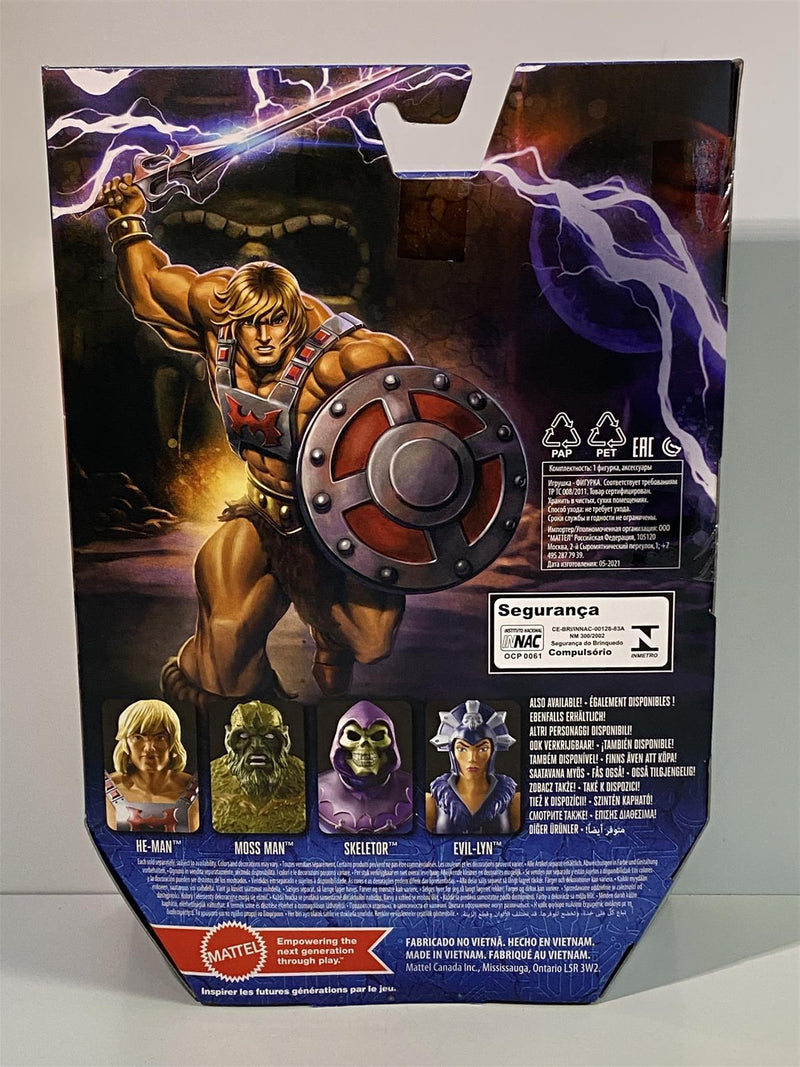 he-man masters of the universe revelation masterverse mattel gyv09