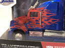 transformers optimus prime western star 5700 xe 1:32 scale jada 9898