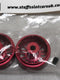 staffs aluminium bbs style wheels in red 16.9x8.5mm staffs38