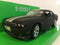 dodge challenger srt 2012 matt black with stripe 1:24/7 scale welly