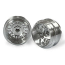staffs aluminium wheels 2 x bbs deep dish alloy rear 15.8 x 10mm staffs slot cars 108