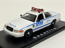 Quantico 2003 Ford Crown Victoria White 1:43 Greenlight 86633